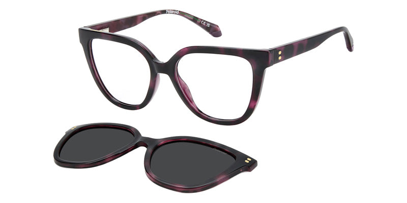 Polaroid PLD D596/C 0HKZM9 53 - Violet Havana #id:pldd596c0hkzm9_s:104105