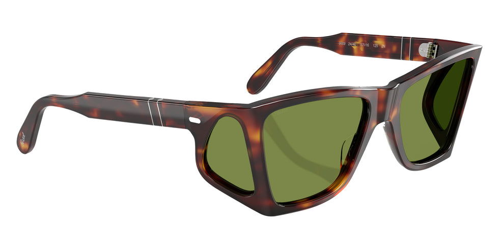 Persol PO0009 24/4E 57 - Havana / Green #id:po0009244e_s:100120