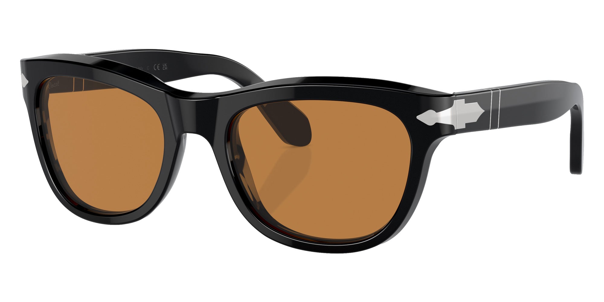 Persol PO0086S 95/53 57 - Black / Yellow Brown #id:po0086s9553_s:100105
