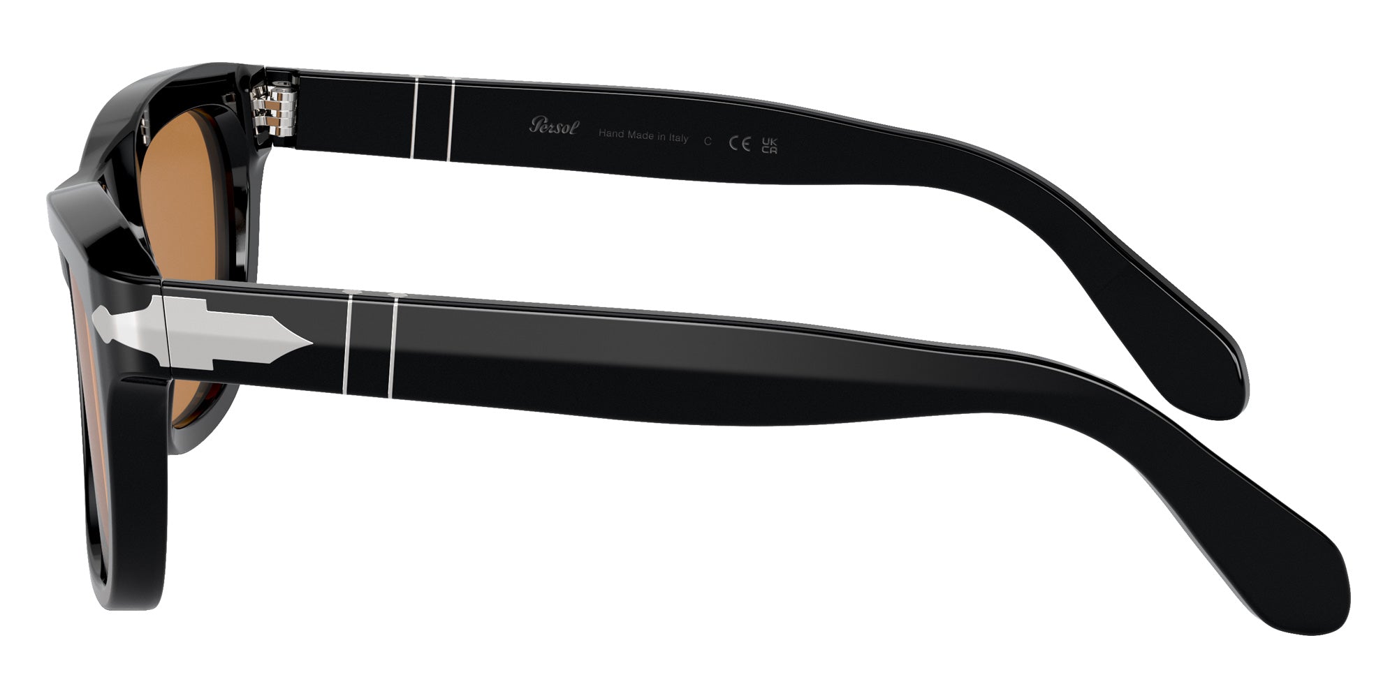 Persol PO0086S 95/53 57 - Black / Yellow Brown #id:po0086s9553_s:100110