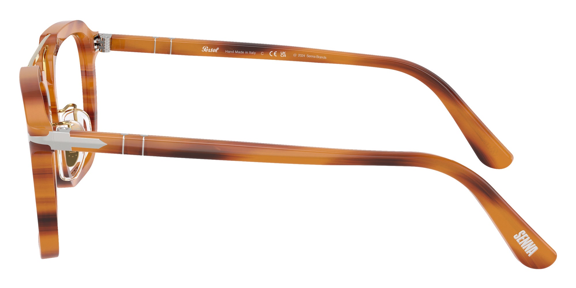 Persol PO0204V - Senna Series 960 54 - Striped Brown #id:po0204v960_s:100110
