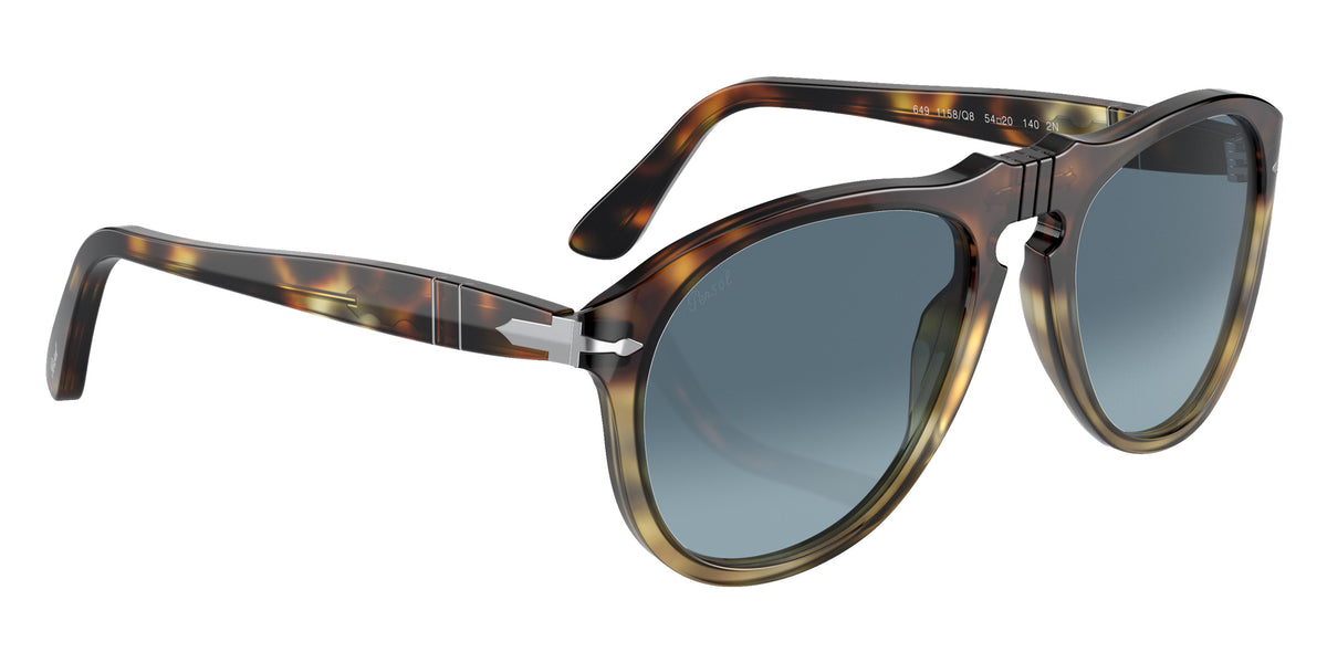 Persol PO0649 649 - Original 1158Q8 54 - Tortoise Spotted Brown / Azure Gradient Blue #id:po06491158q8_s:100120