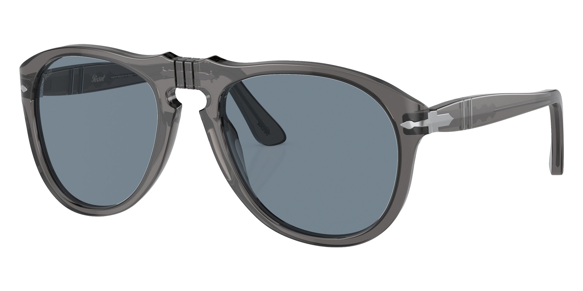 Persol PO0649 649 - Original 119656 54 - Transparent Gray / Blue #id:po0649119656_s:102105