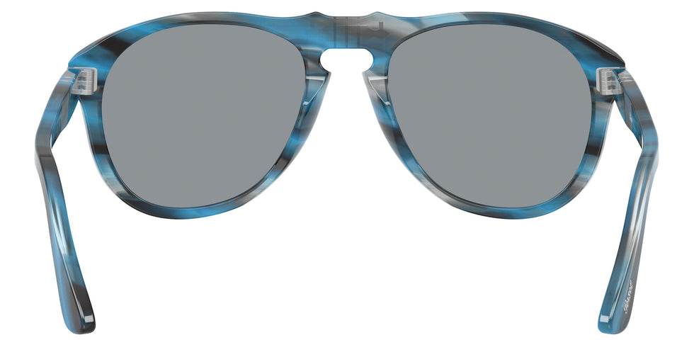 Persol PO0649 649 - Original 1234R5 54 - Striped Blue And Gray / Gray #id:po06491234r5_s:106115