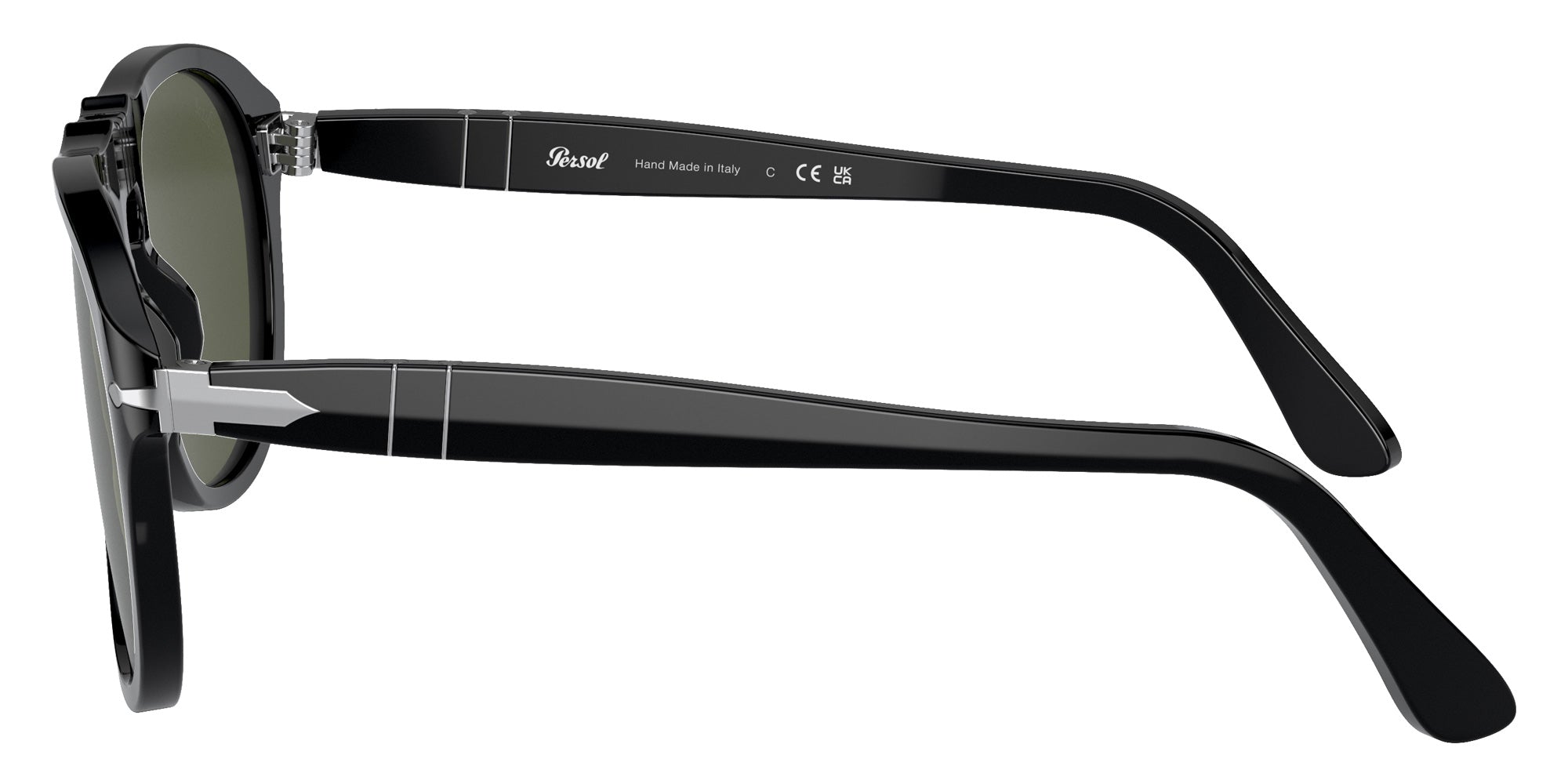 Persol PO0649 649 - Original 95/31 52 - Black / Green #id:po06499531_s:118110