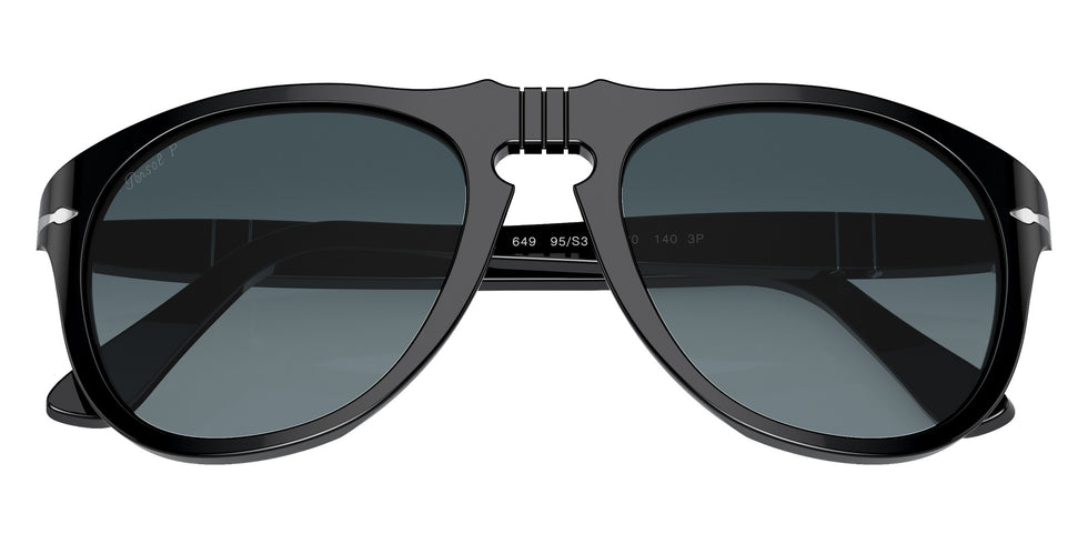 Persol PO0649 649 - Original 95/S3 54 - Black / Light Blue Gradient Dark Blue Polarized #id:po064995s3_s:122125