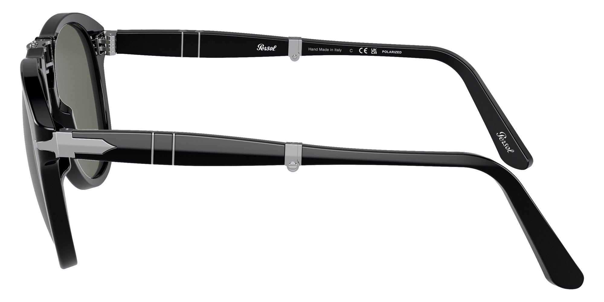 Persol PO0714 714 - Original 95/58 54 - Black / Green Polarized #id:po07149558_s:106110