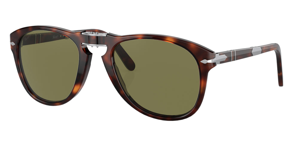 Persol PO0714SM 714SM - Steve McQueen 24/P1 54 - Havana / Polarized Green #id:po0714sm24p1_s:100105