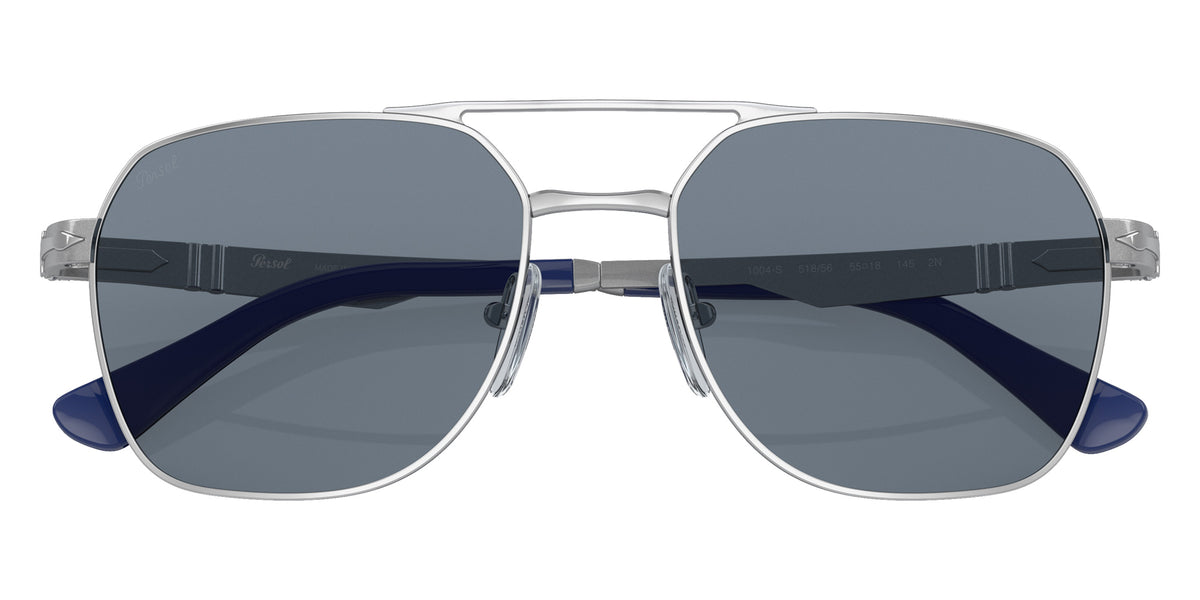 Persol PO1004S 518/56 55 - Silver / Light Blue #id:po1004s51856_s:100120