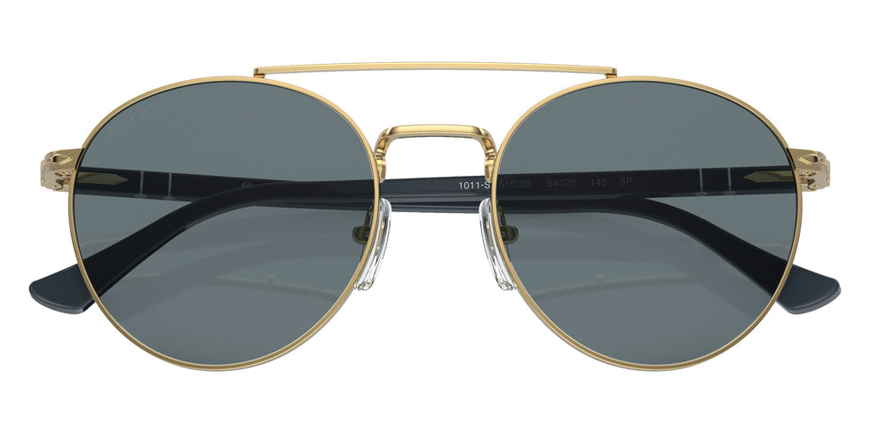 Persol PO1011S 515/3R 52 - Gold / Dark Blue Polarized #id:po1011s5153r_s:102125