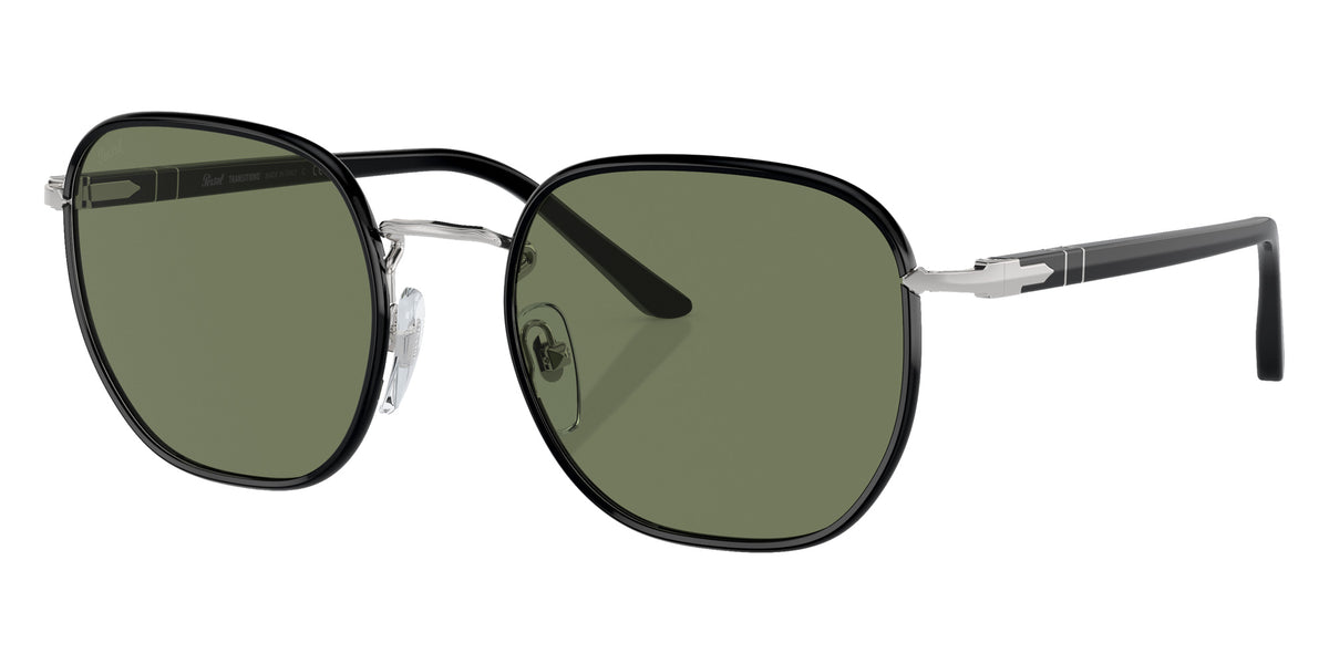 Persol PO1015SJ 1125GJ 52 - Silver/Black / Transitions 8 Green #id:po1015sj1125gj_s:100105