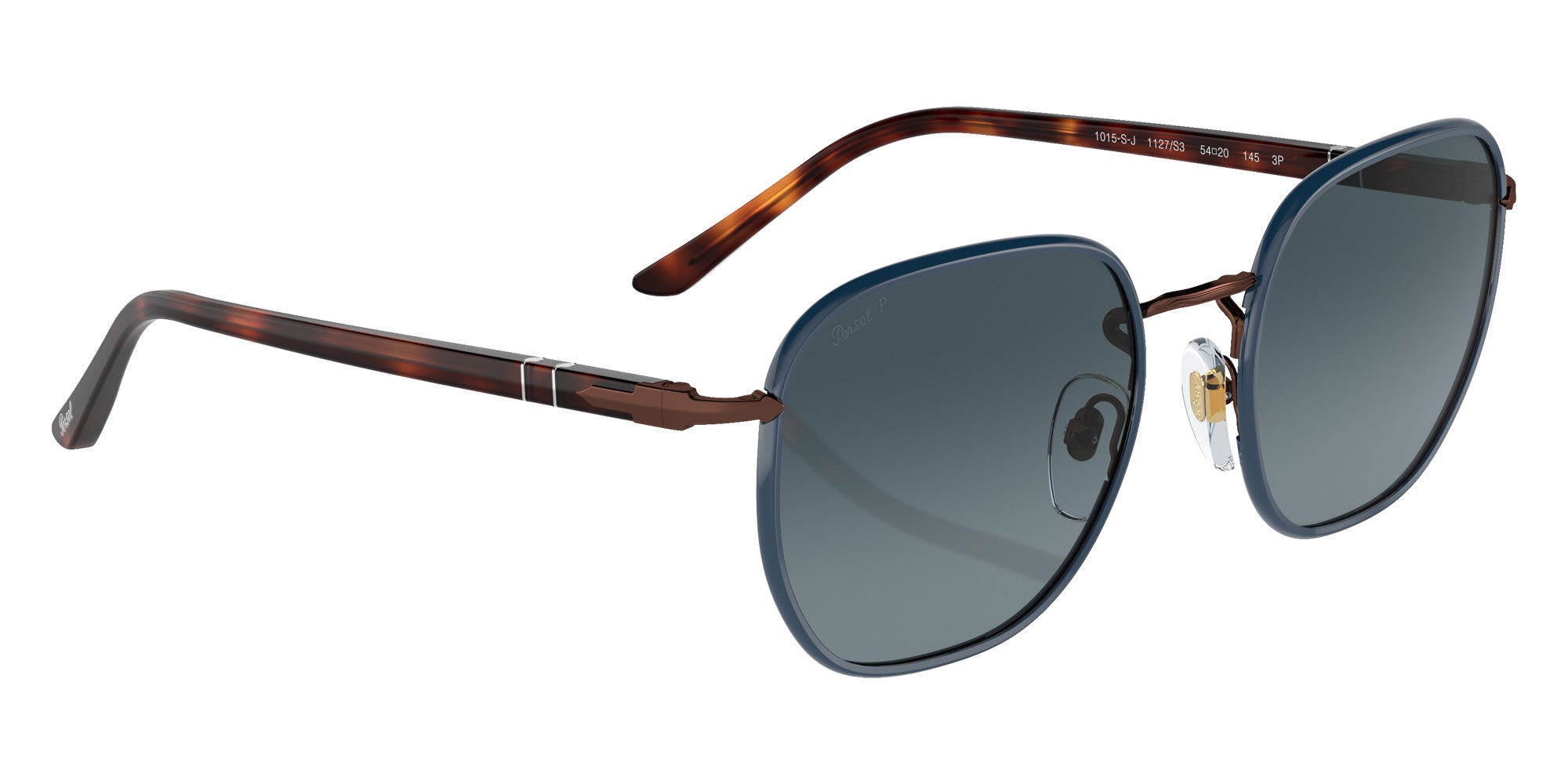 Persol PO1015SJ 1127S3 52 - Brown/Blue / Blue Polarized #id:po1015sj1127s3_s:100120