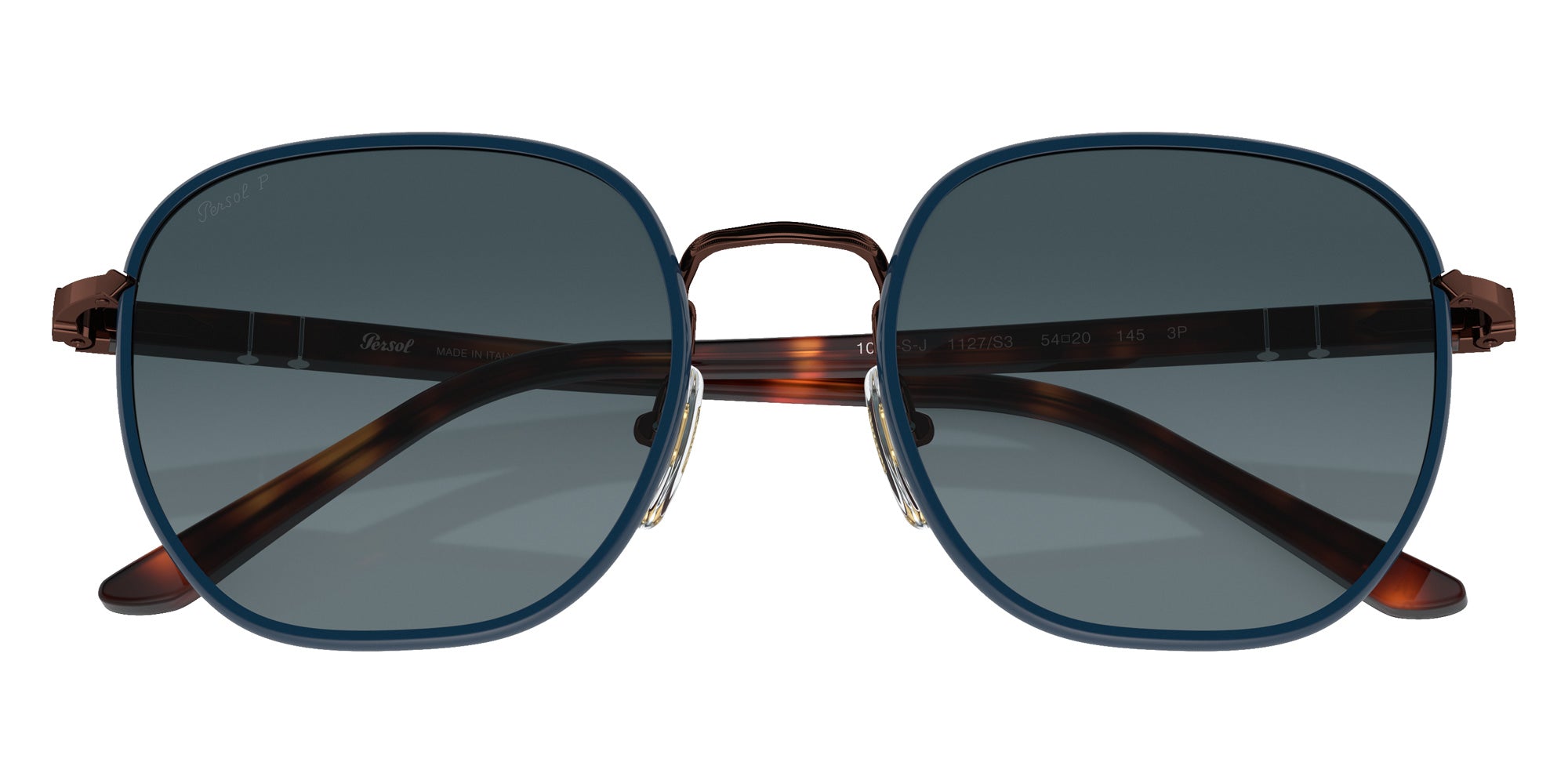 Persol PO1015SJ 1127S3 52 - Brown/Blue / Blue Polarized #id:po1015sj1127s3_s:100125