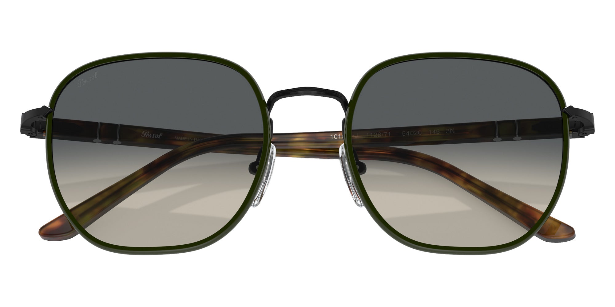 Persol PO1015SJ 112871 54 - Black/Green / Gradient Gray #id:po1015sj112871_s:100125