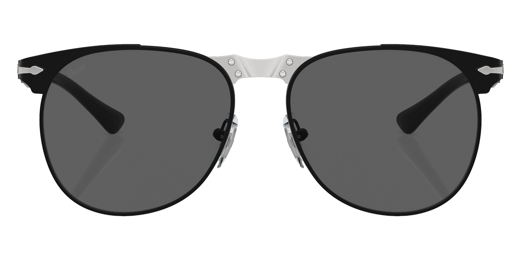 Persol PO1016S 649 Iron 1078B1 55 - Black / Dark Gray #id:po1016s1078b1_s:100100