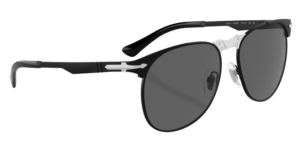 Persol PO1016S 649 Iron 1078B1 55 - Black / Dark Gray #id:po1016s1078b1_s:100120