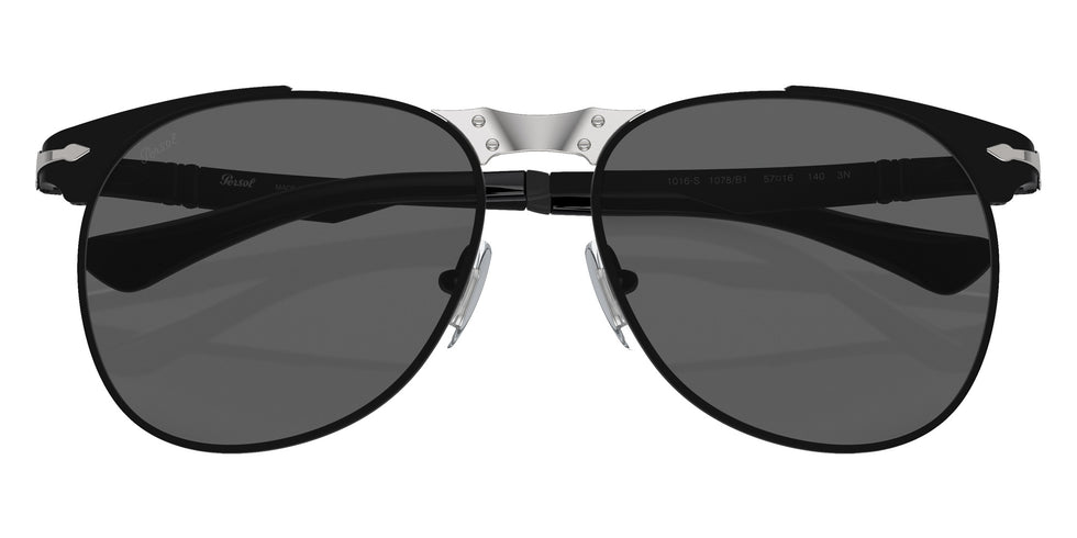 Persol PO1016S 649 Iron 1078B1 55 - Black / Dark Gray #id:po1016s1078b1_s:100125