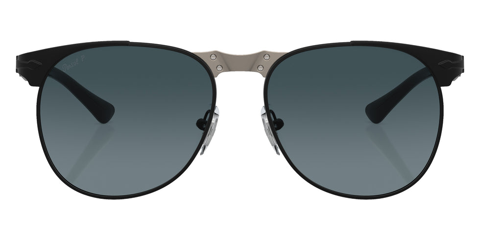 Persol PO1016S 649 Iron 1130S3 57 - Black / Polarized Gradient Dark Blue #id:po1016s1130s3_s:104100