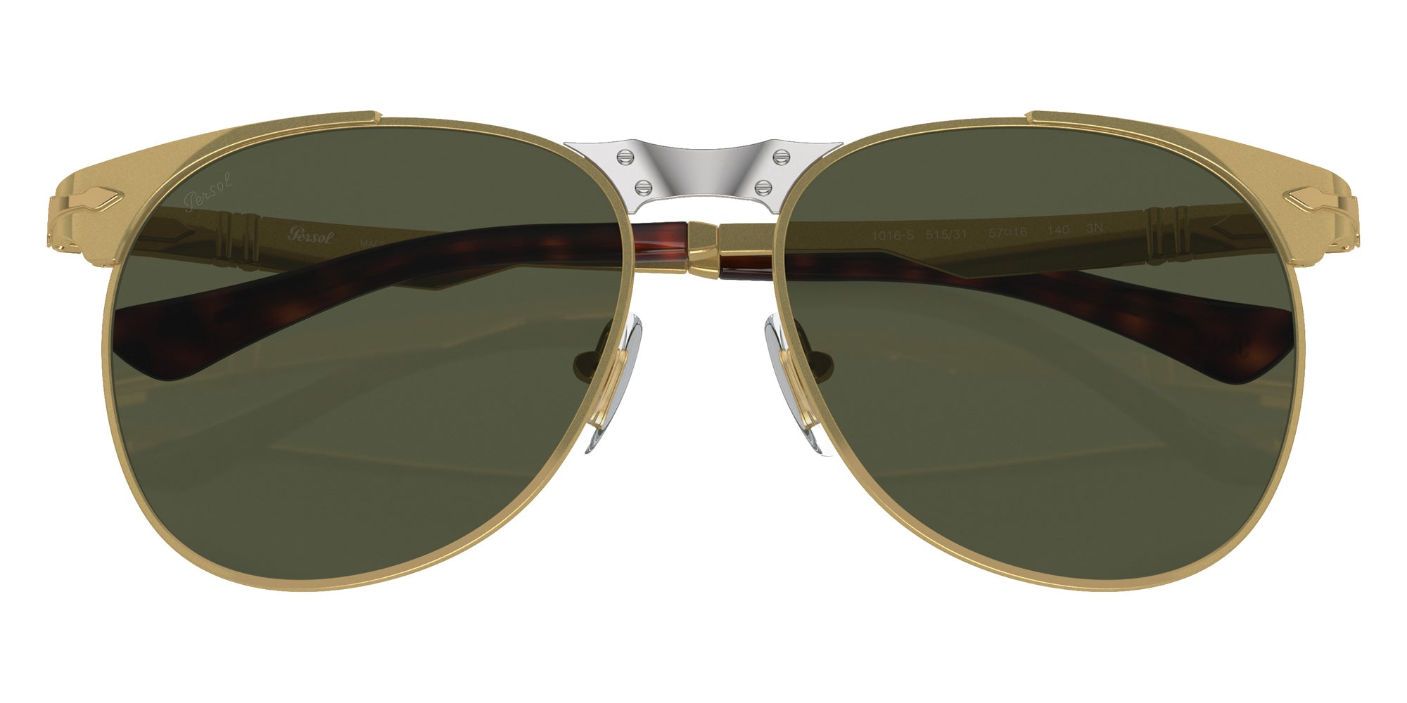 Persol PO1016S 649 Iron 515/31 57 - Gold #id:po1016s51531_s:100125