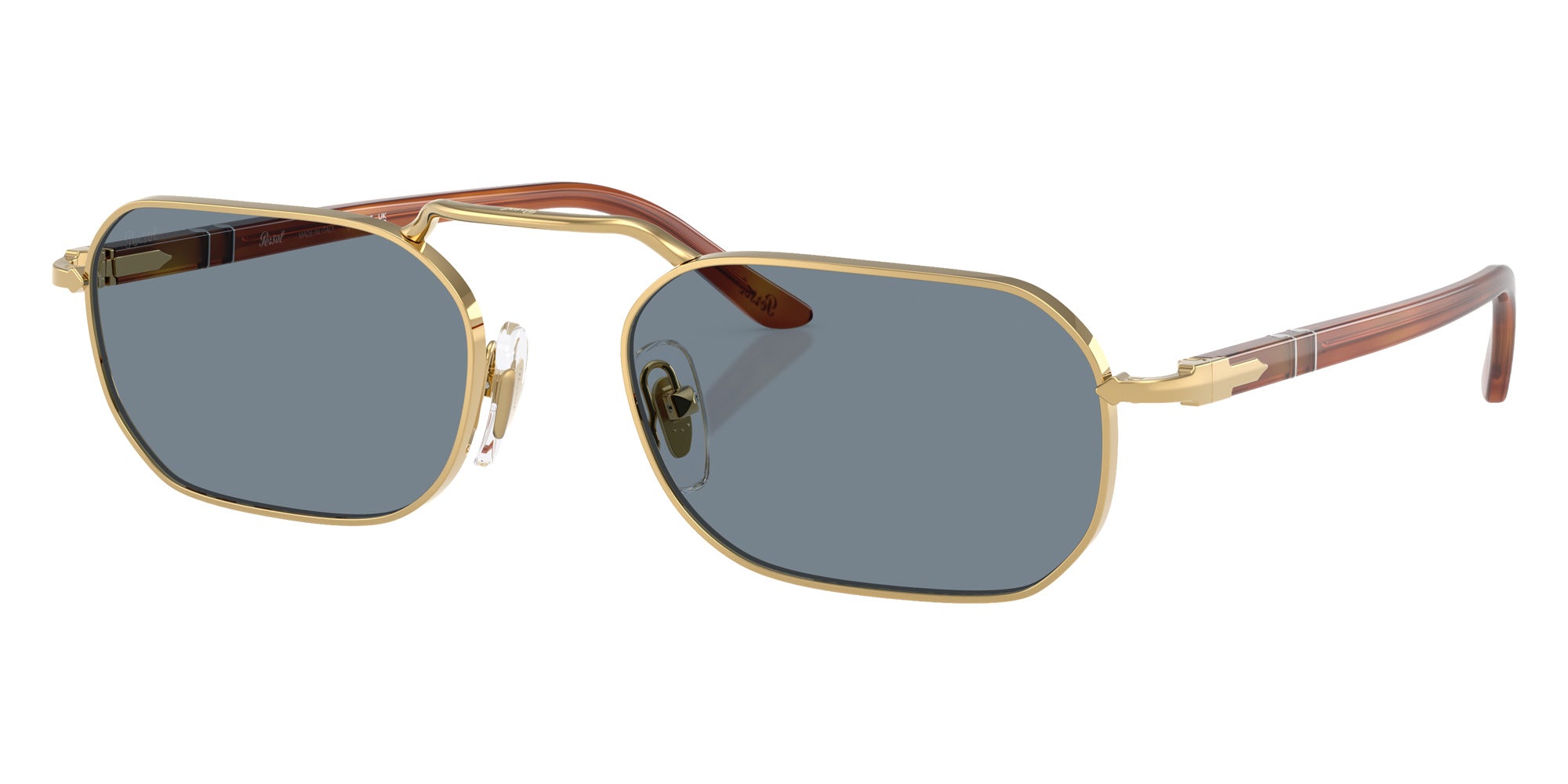 Persol PO1020S 113256 57 - Gold / Light Blue #id:po1020s113256_s:100105