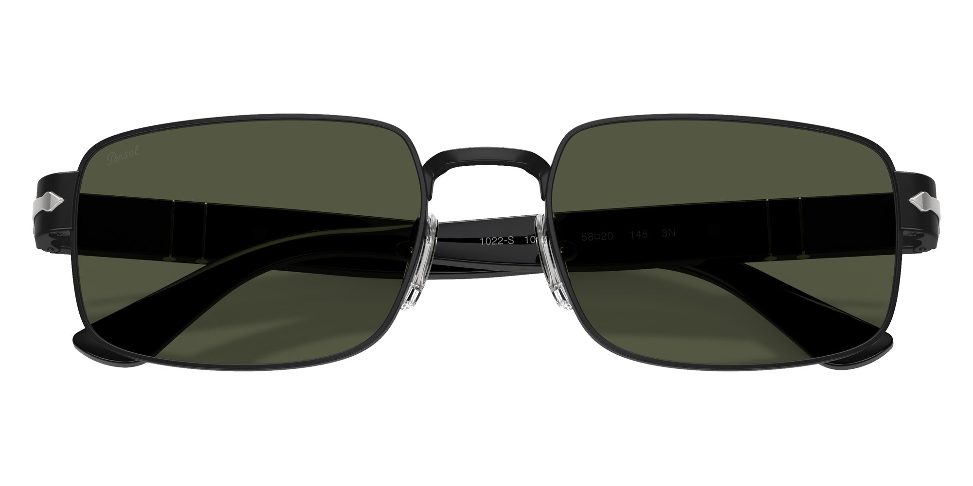 Persol PO1022S 107831 58 - Black / Green #id:po1022s107831_s:100125
