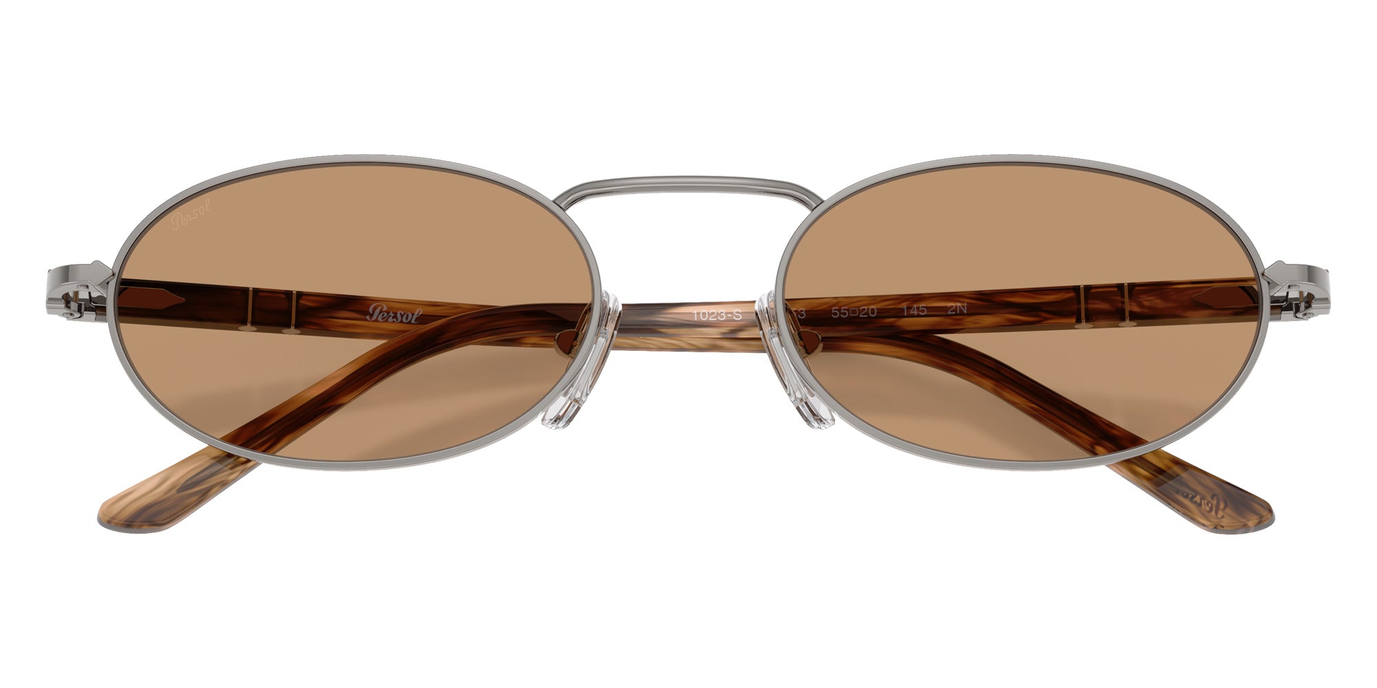 Persol PO1023S 513/53 55 - Gunmetal / Brown #id:po1023s51353_s:106125