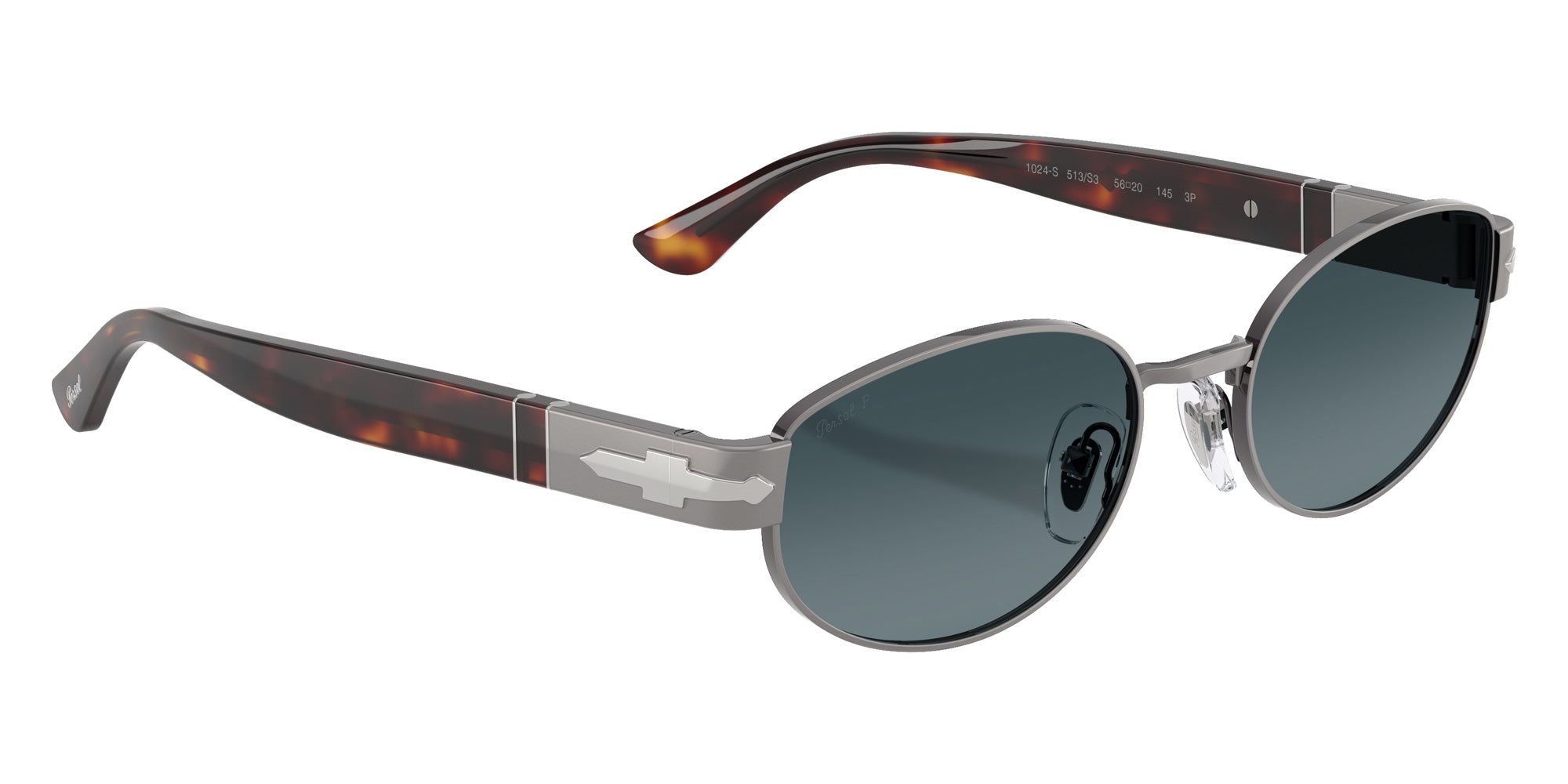 Persol PO1024S 513/S3 56 - Gunmetal / Polarized Gradient Blue #id:po1024s513s3_s:104120
