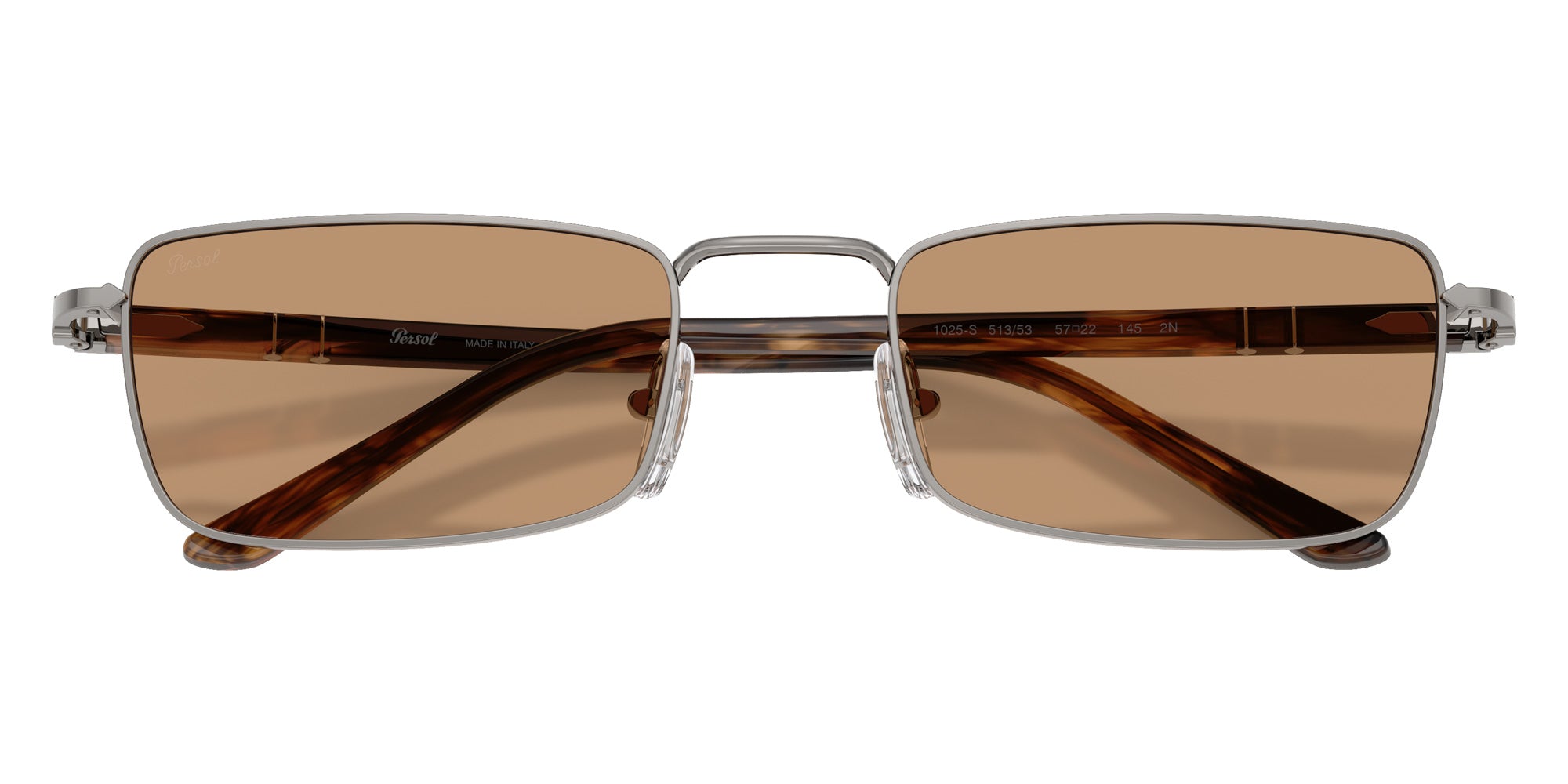 Persol PO1025S 513/53 54 - Gunmetal / Brown #id:po1025s51353_s:110125