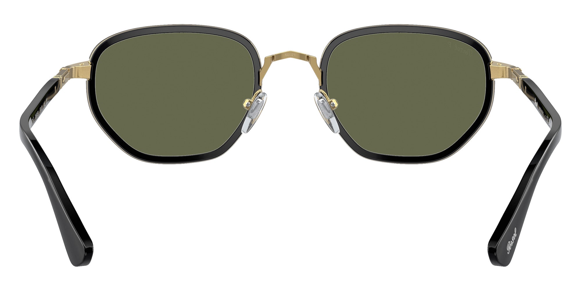 Persol PO2471S 109758 50 - Black / Green Polarized #id:po2471s109758_s:100115