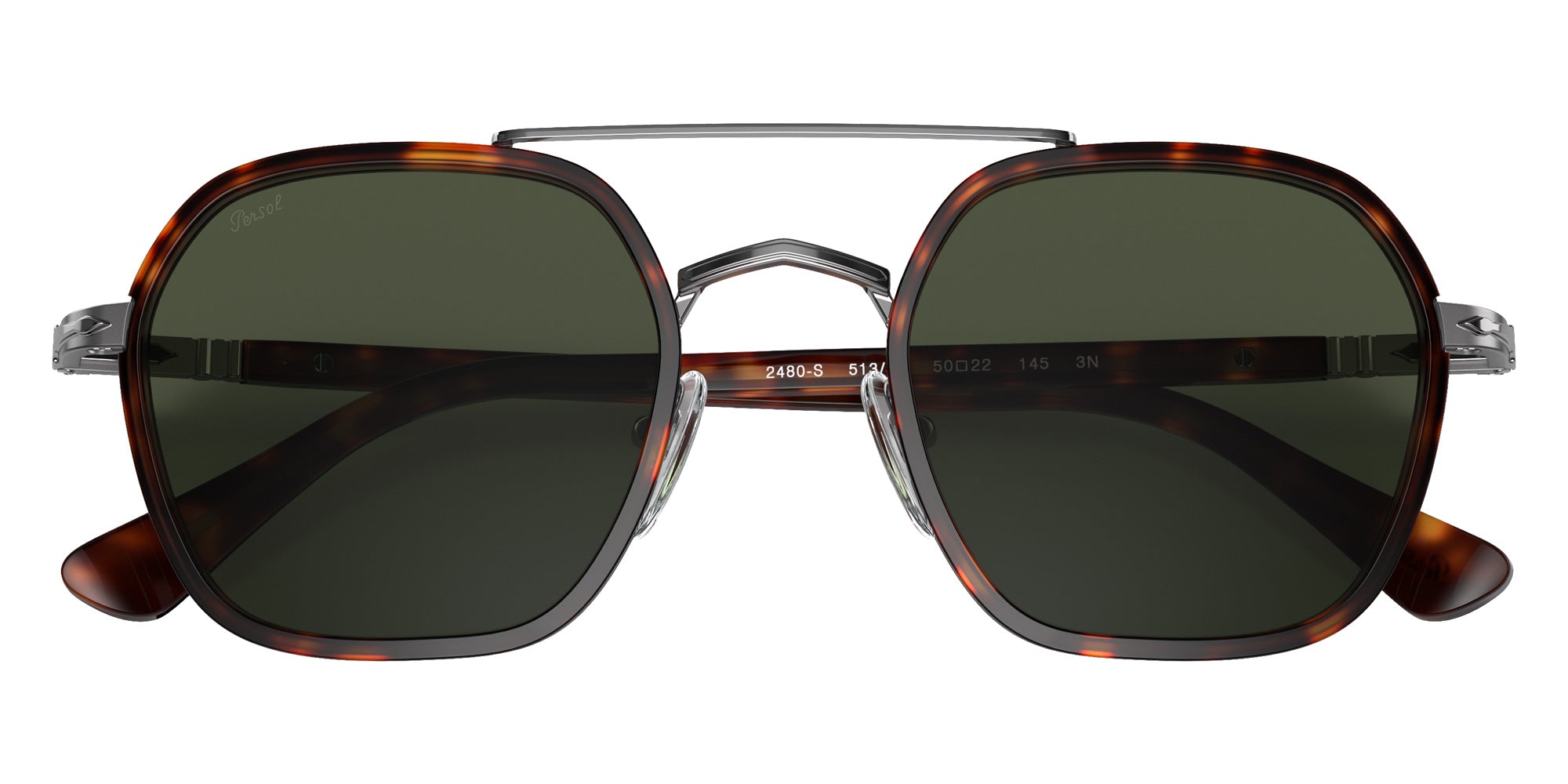 Persol PO2480S 513/31 50 - Havana / Green #id:po2480s51331_s:100125