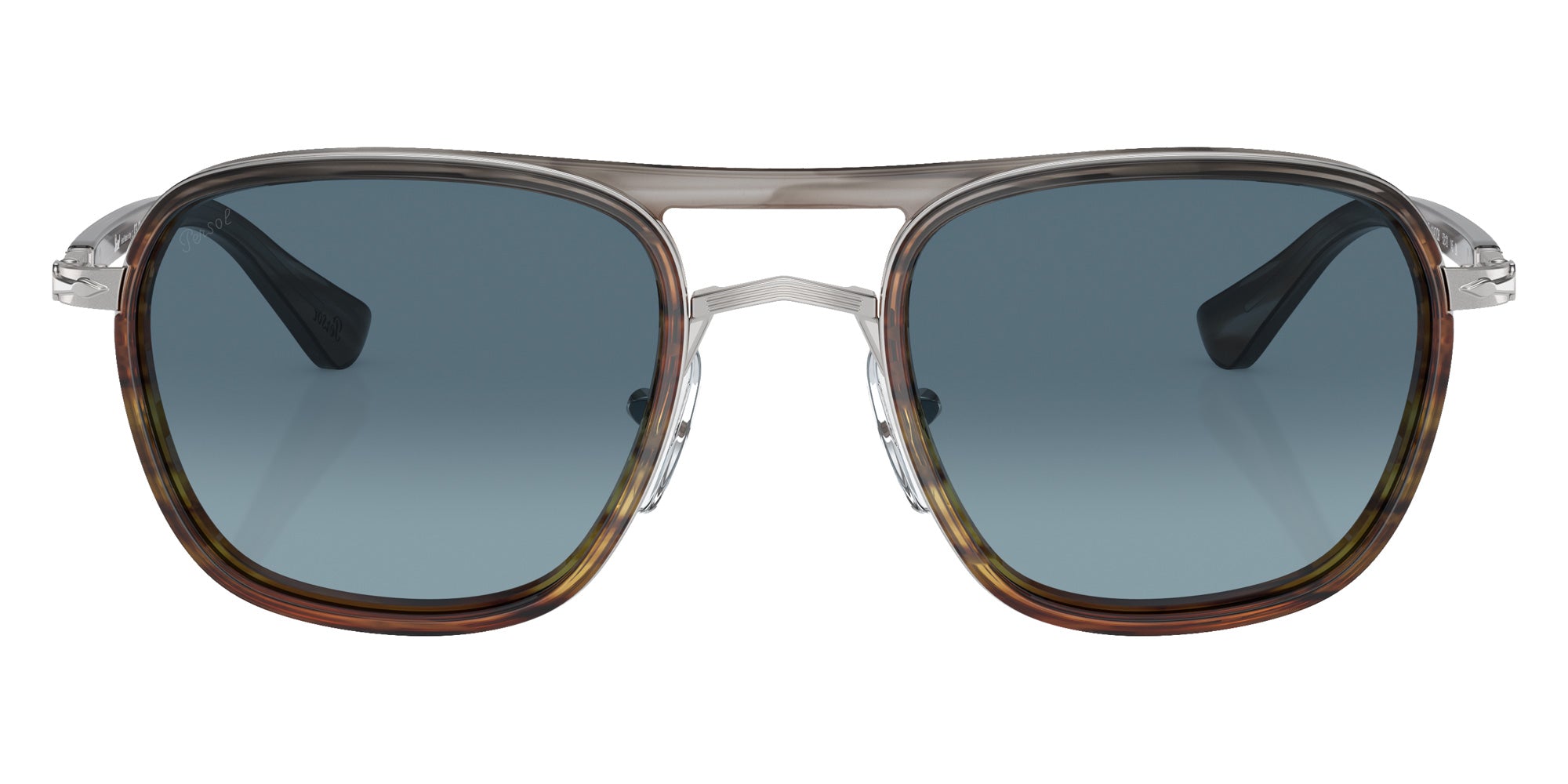 Persol PO2484S 1147Q8 50 - Striped Gray / Blue Gradient #id:po2484s1147q8_s:110100