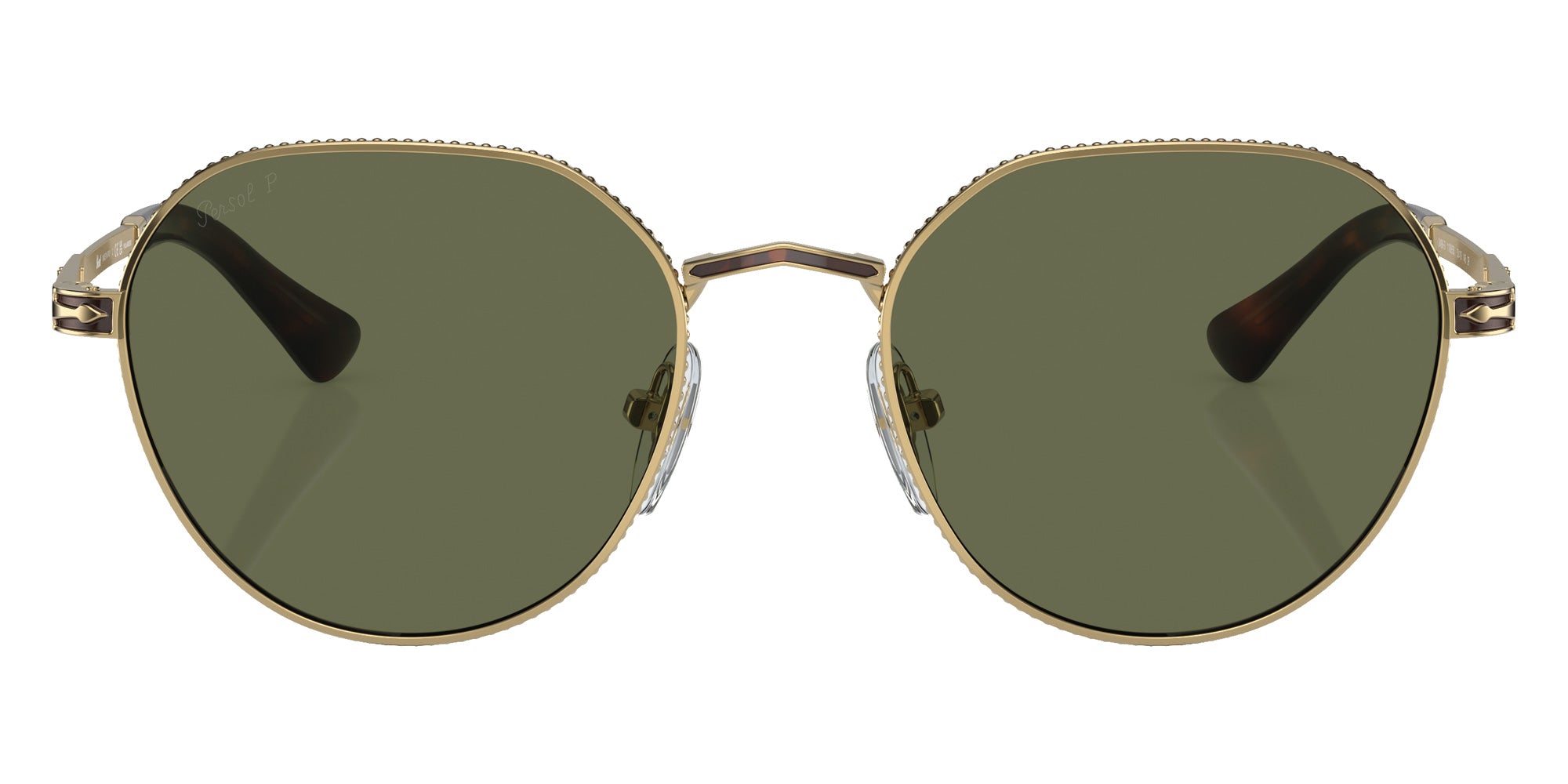 Persol PO2486S 110958 51 - Gold/Havana / Green Polarized #id:po2486s110958_s:100100