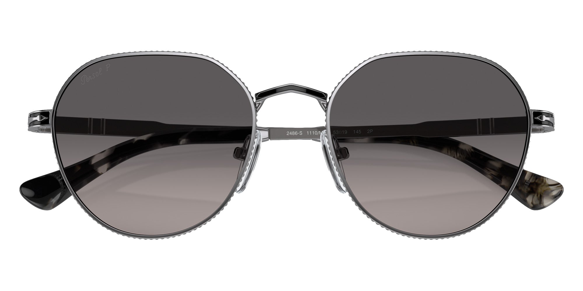 Persol PO2486S 1110M3 51 - Gunmetal/Black / Smoke Gradient Polarized #id:po2486s1110m3_s:106125