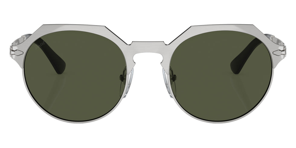 Persol PO2488S 111431 48 - Brushed Silver / Green #id:po2488s111431_s:100100