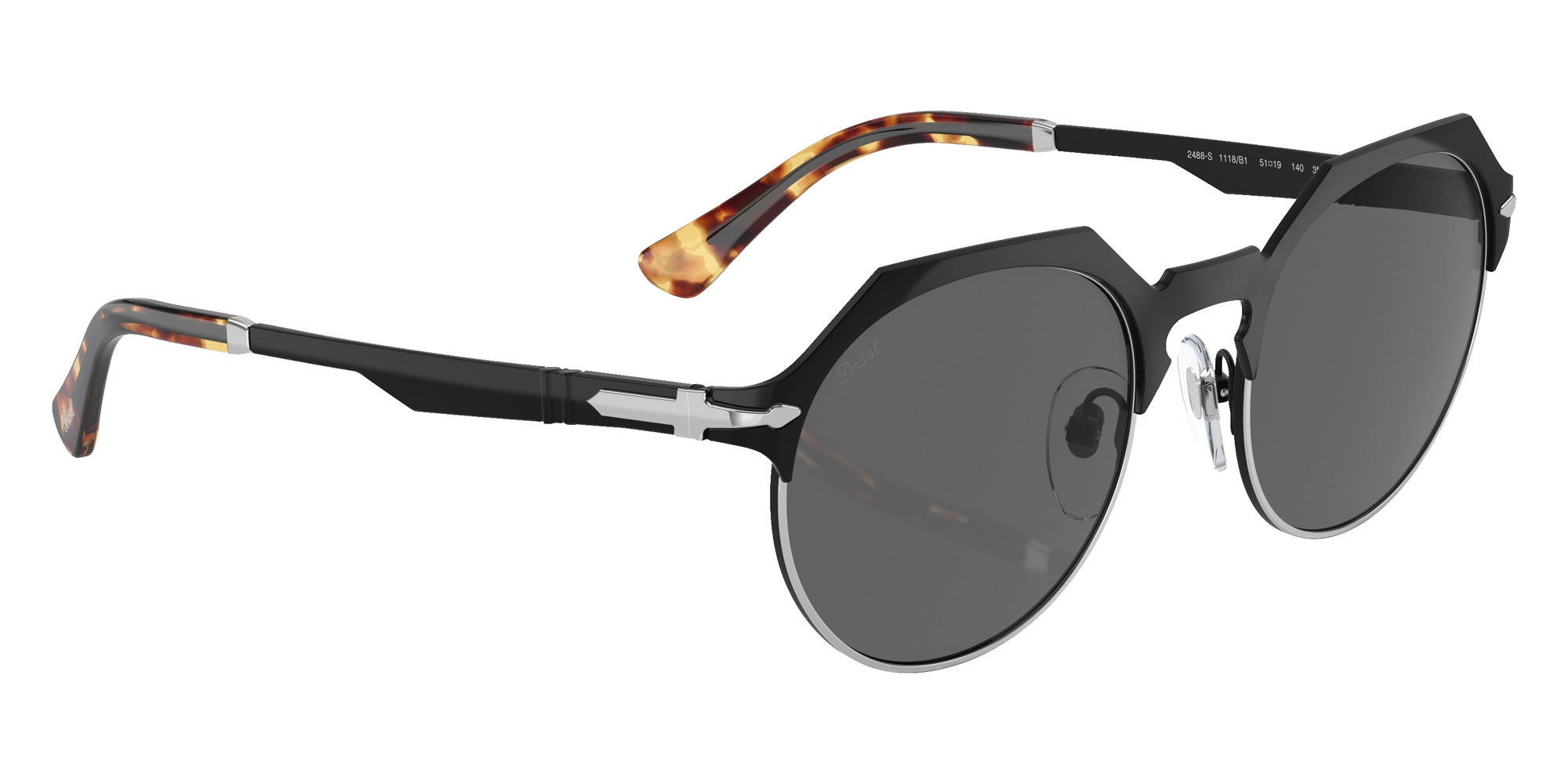 Persol PO2488S 1118B1 51 - Black / Dark Gray #id:po2488s1118b1_s:102120