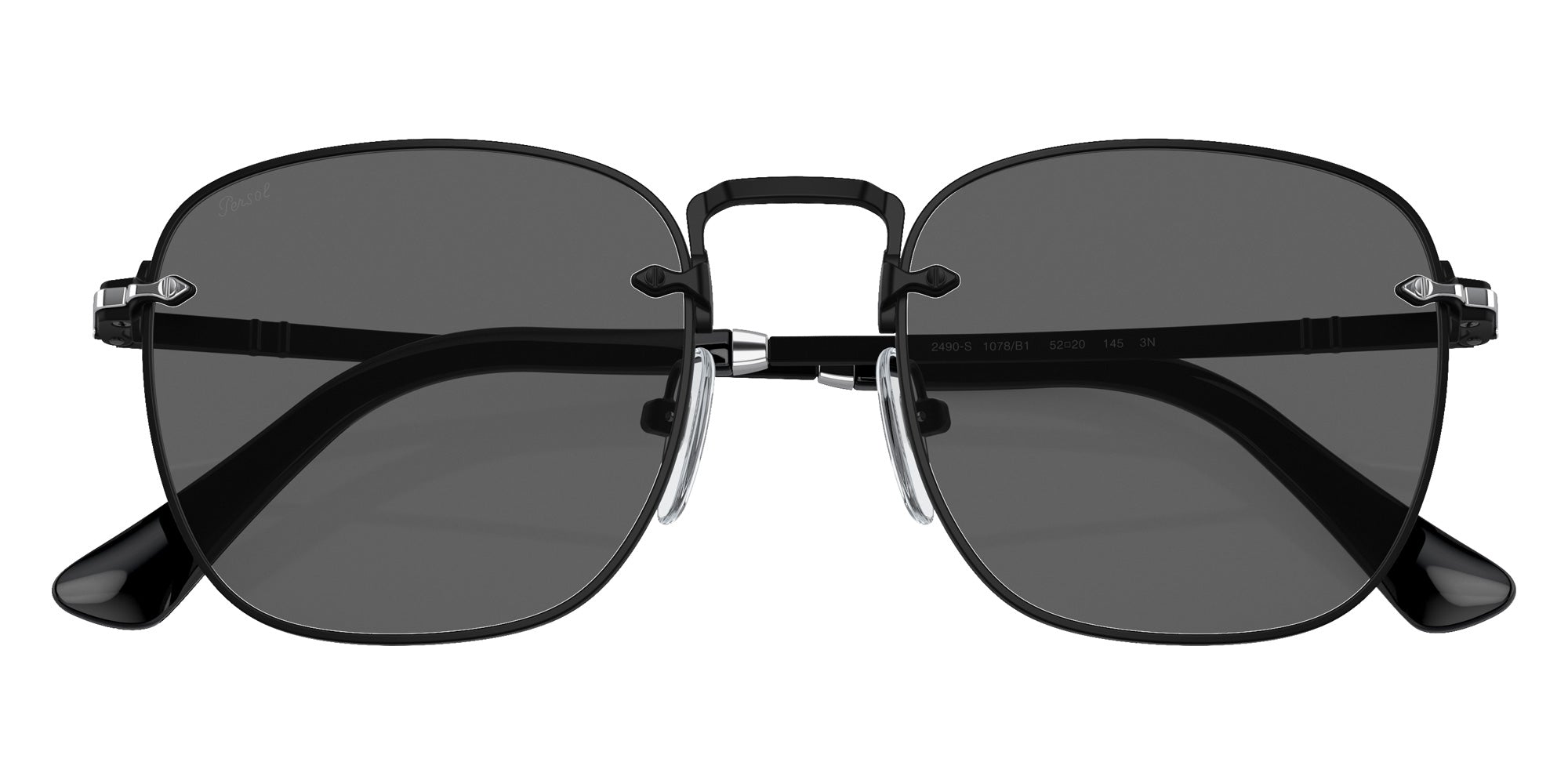 Persol PO2490S 1078B1 54 - Black / Dark Gray #id:po2490s1078b1_s:100125
