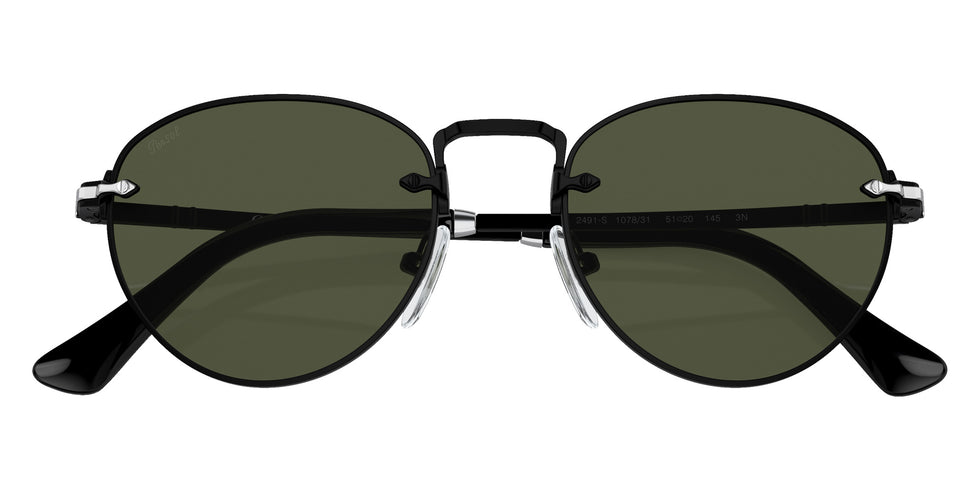 Persol PO2491S 107831 49 - Black / Green #id:po2491s107831_s:100125