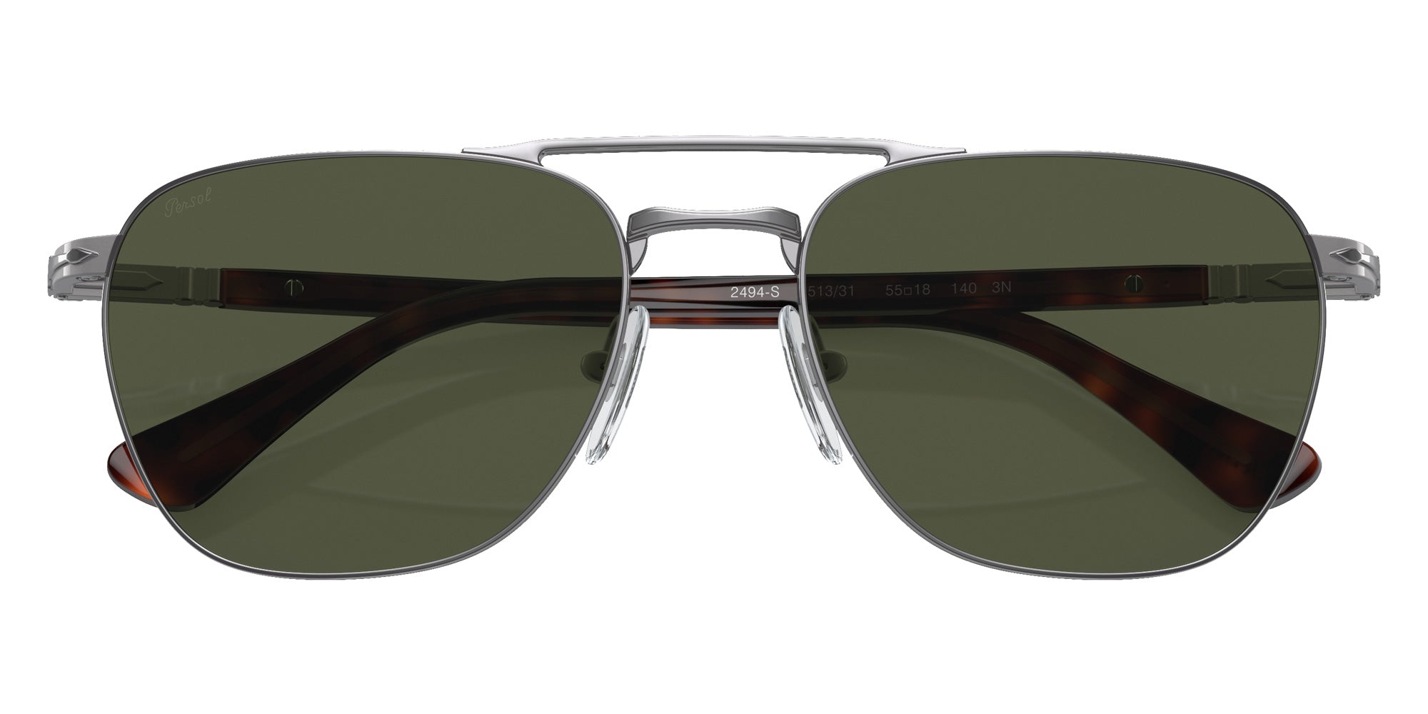 Persol PO2494S 513/31 55 - Gunmetal / Green #id:po2494s51331_s:100125