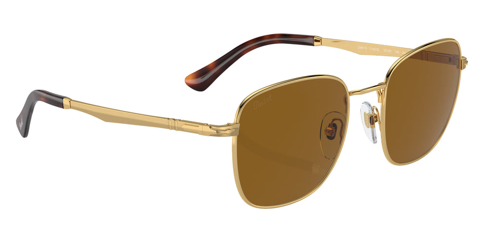 Persol PO2497S 114233 52 - Gold / Brown #id:po2497s114233_s:100120