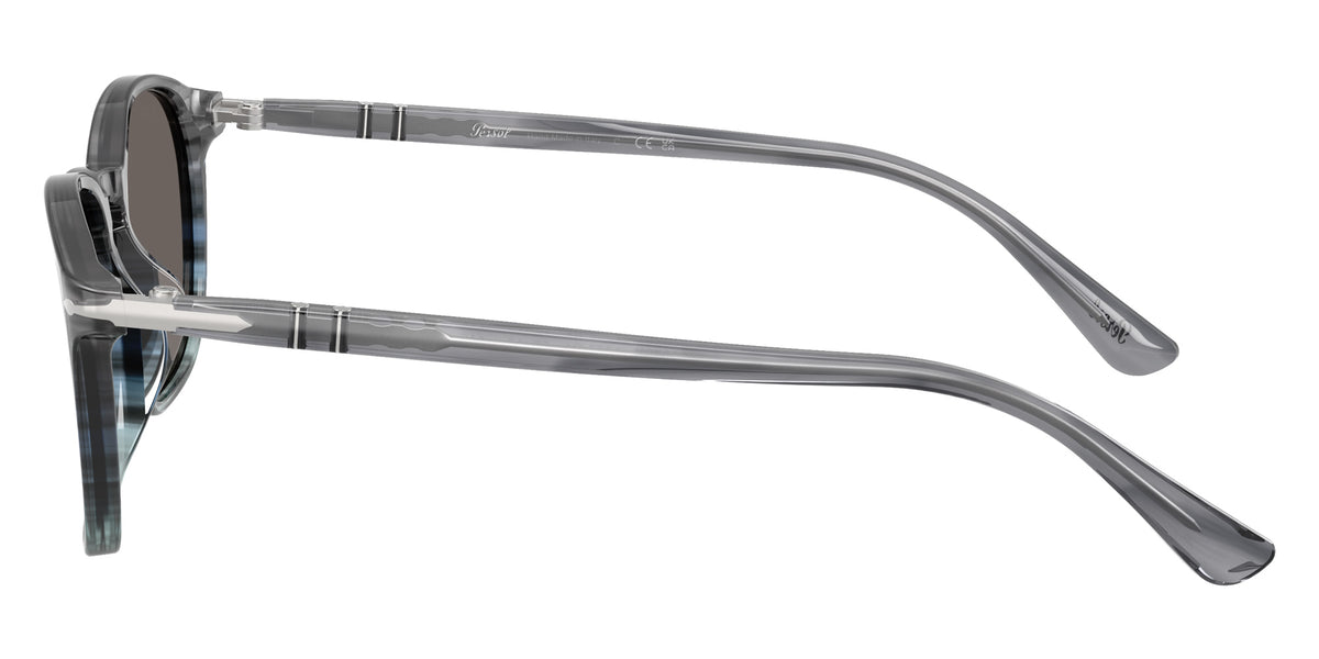 Persol PO3007SX 1205B1 50 - Gradient Stripped Gray Blue / Dark Gray #id:po3007sx1205b1_s:100110
