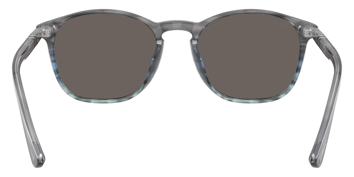 Persol PO3007SX 1205B1 50 - Gradient Stripped Gray Blue / Dark Gray #id:po3007sx1205b1_s:100115