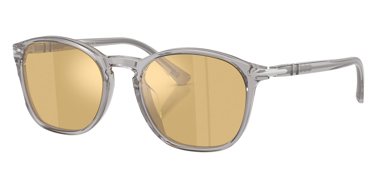 Persol PO3007SX 309/0F 52 - Transparent Gray / Golden Orange Mirrored #id:po3007sx3090f_s:112105