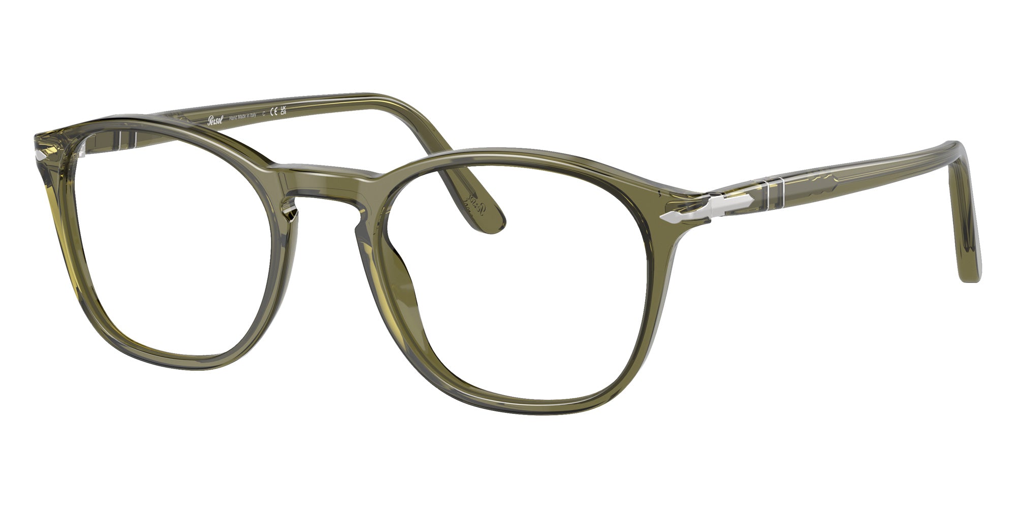 Persol PO3007V 1142 50 - Olive Transparent #id:po3007v1142_s:100105