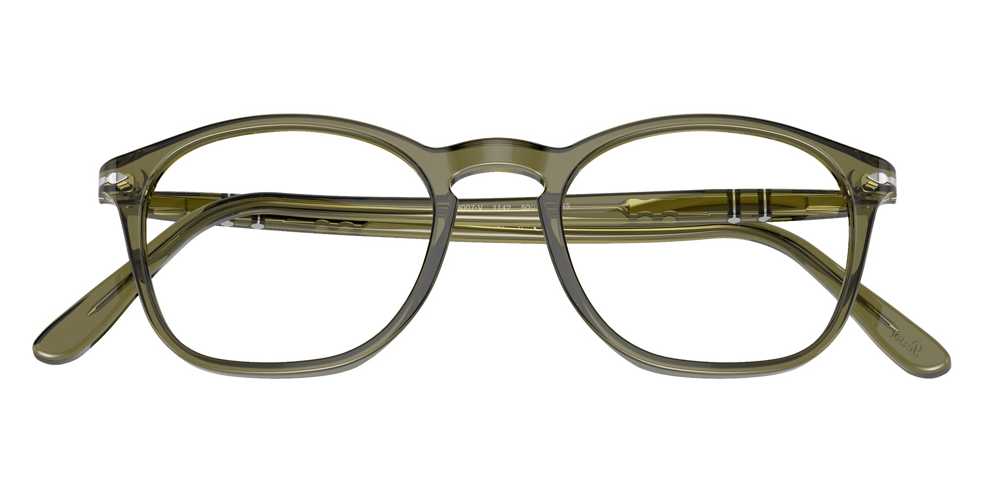 Persol PO3007V 1142 50 - Olive Transparent #id:po3007v1142_s:100125