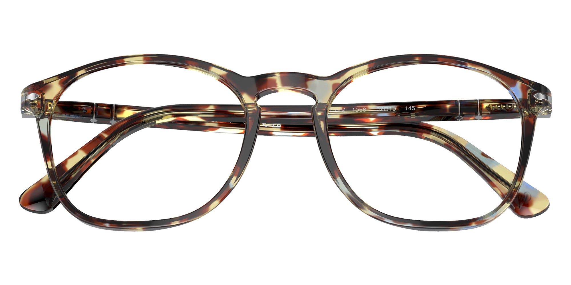 Persol PO3007VM 1058 50 - Brown Spotted Blue #id:po3007vm1058_s:100125