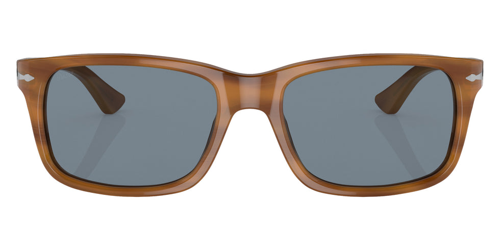 Persol PO3048S 960/56 58 - Striped Brown / Light Blue #id:po3048s96056_s:100100