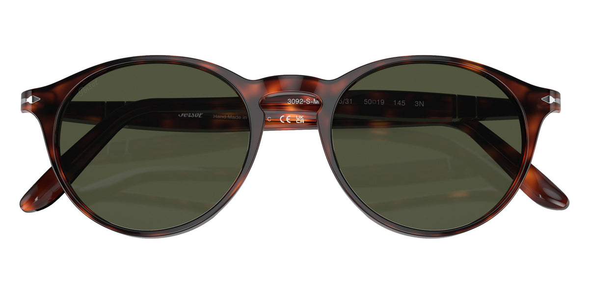 Persol PO3092SM 901531 52 - Havana / Green #id:po3092sm901531_s:100125