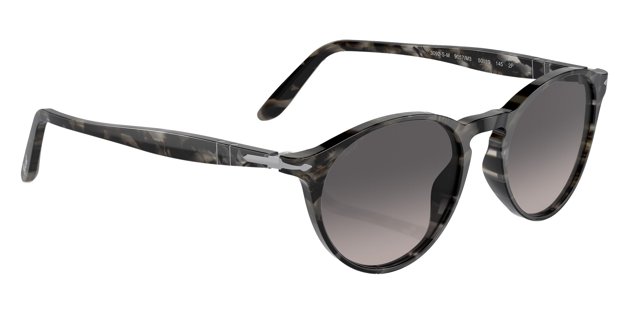 Persol PO3092SM 9057M3 52 - Gray Tortoise / Polarized Gray Gradient #id:po3092sm9057m3_s:100120