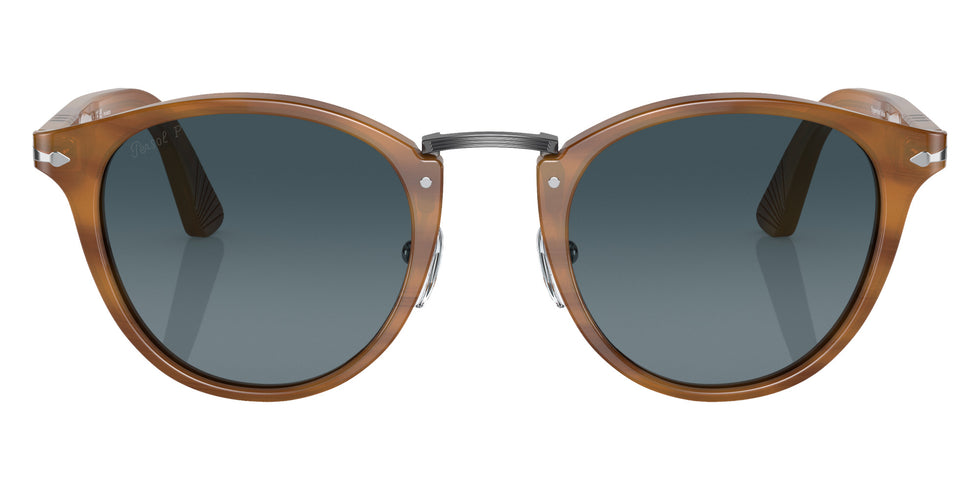 Persol PO3108S 960/S3 49 - Striped Brown / Blue Polarized #id:po3108s960s3_s:102100