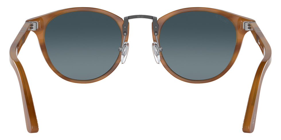 Persol PO3108S 960/S3 49 - Striped Brown / Blue Polarized #id:po3108s960s3_s:102115